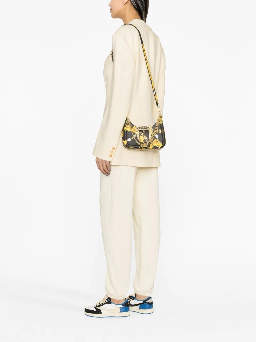 Chain Couture-print shoulder bag Product Image