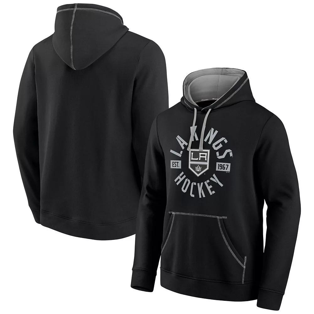 Men's Fanatics Black Los Angeles Kings Score In Pullover Hoodie, Size: Large, Kgs Black Product Image