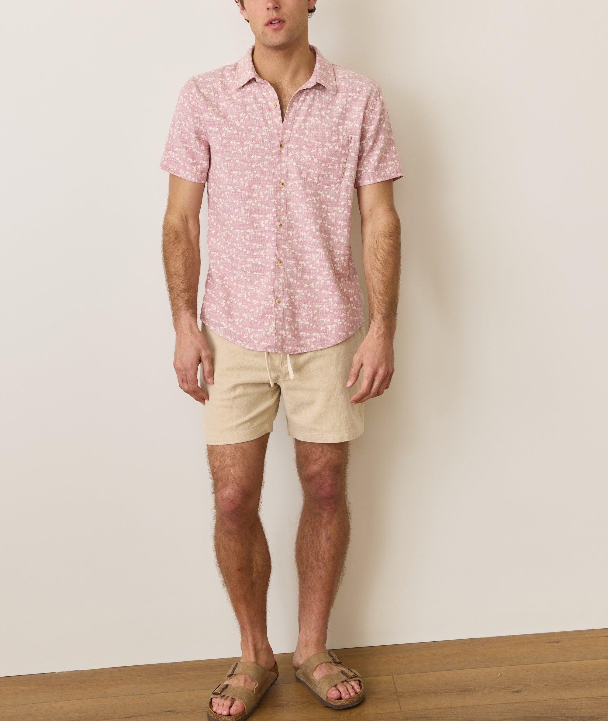 Stretch Selvage Short Sleeve Shirt Product Image