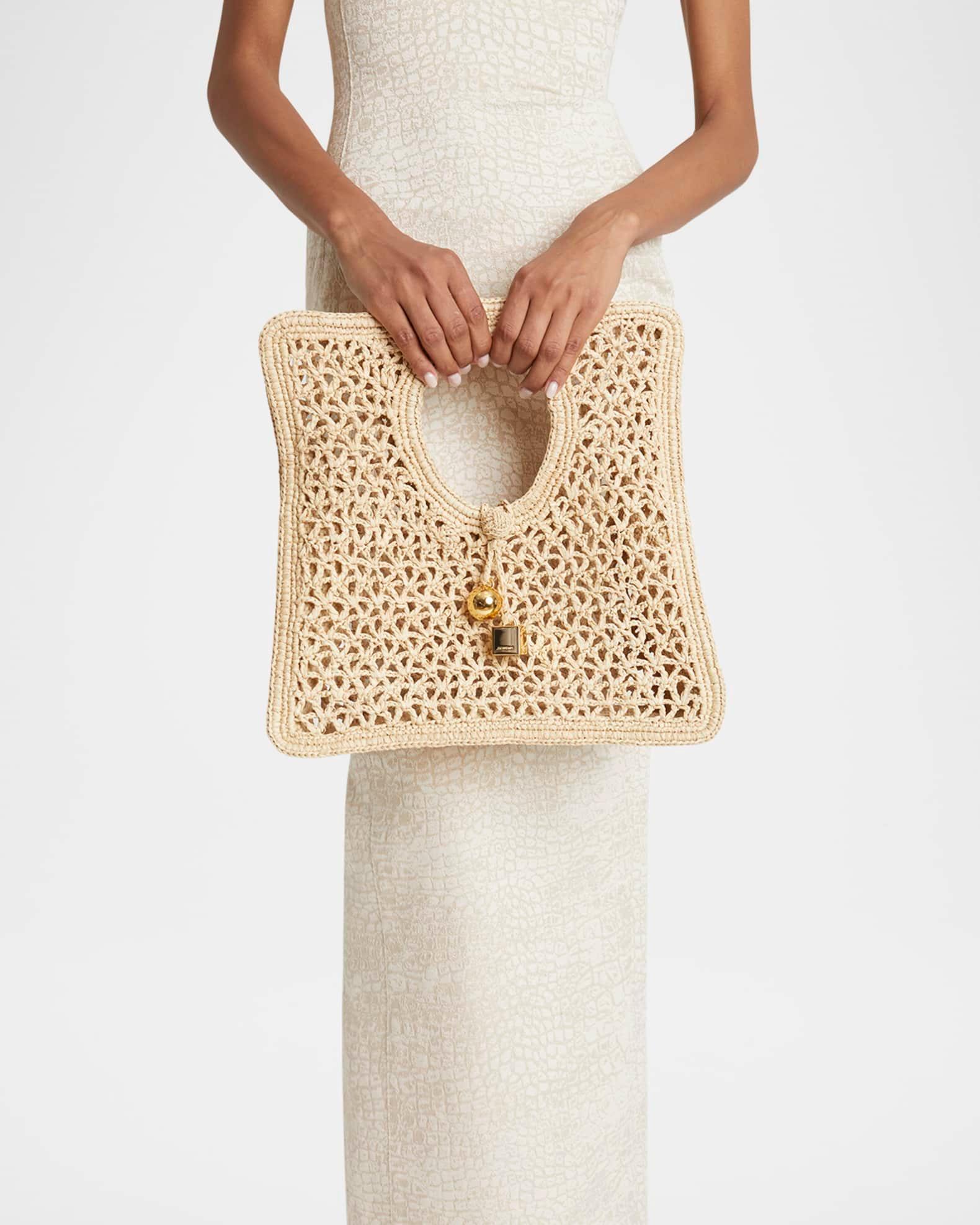Le Petit Raffia Top-Handle Bag Product Image