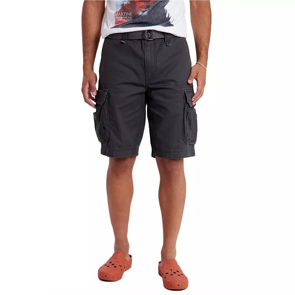 Men's UNIONBAY 11" Survivor Belted Cargo Shorts, Size: 36, Desert Product Image