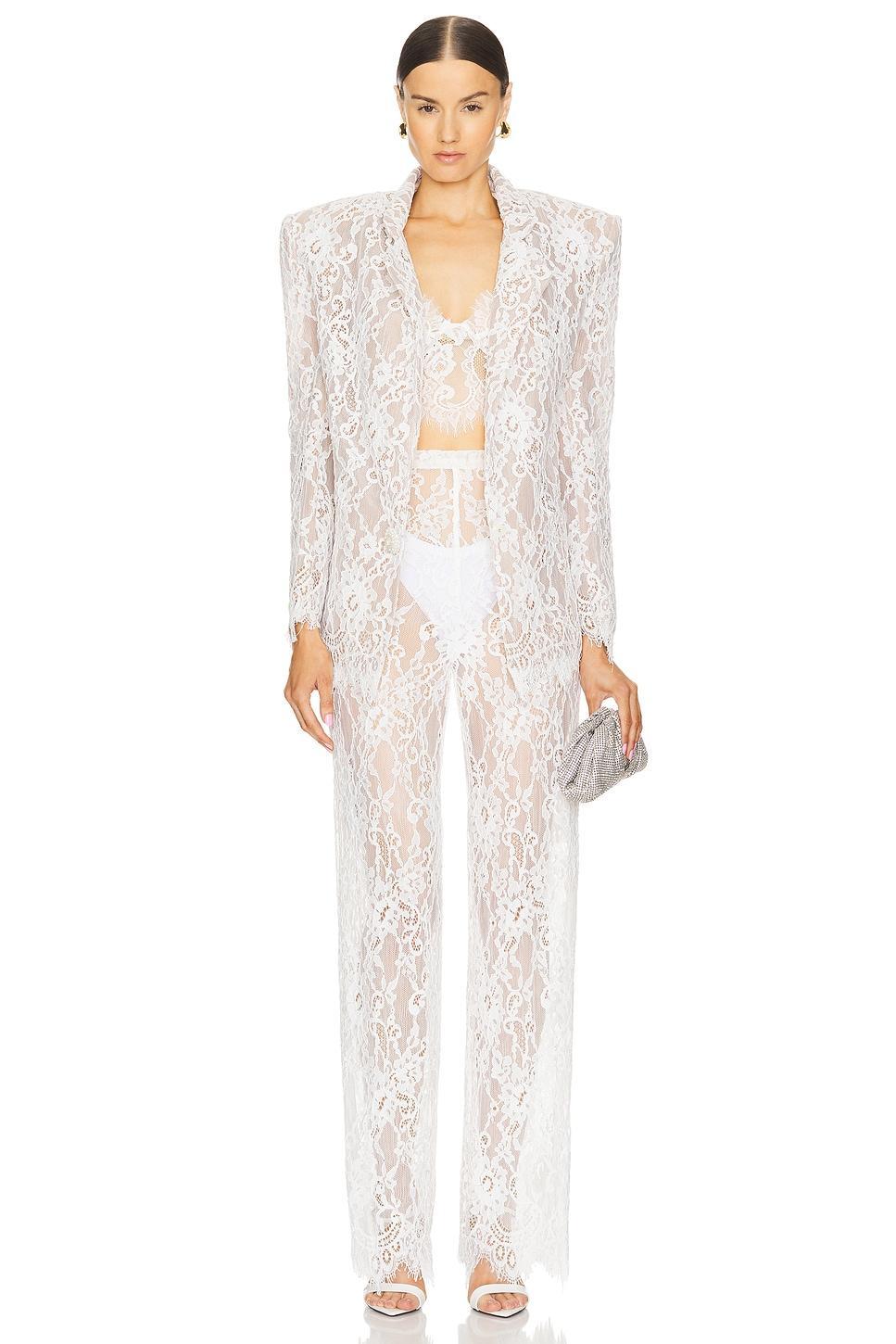 Capri Blanc Lace Blazer Bronx and Banco Product Image