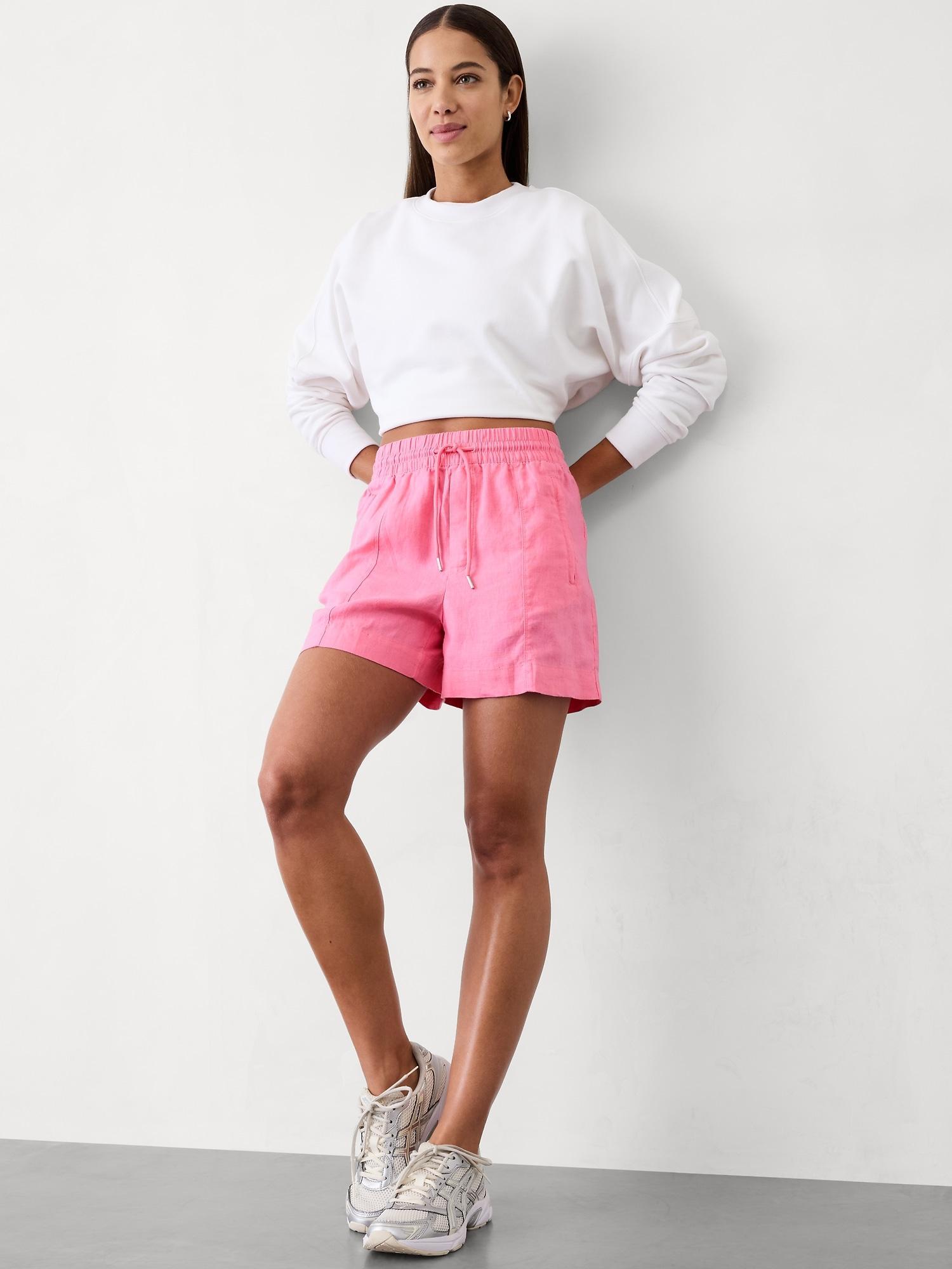 Retreat Linen Mid Rise Short Product Image