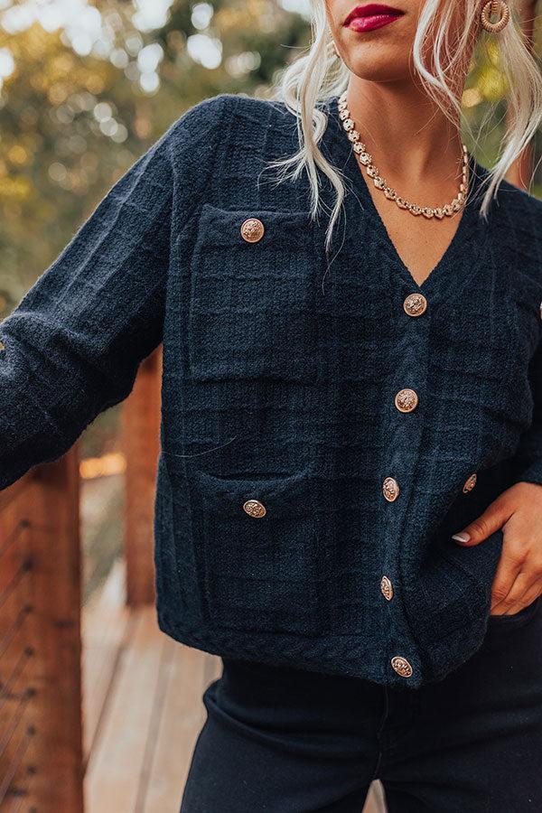 Soho Style Knit Cardigan Product Image
