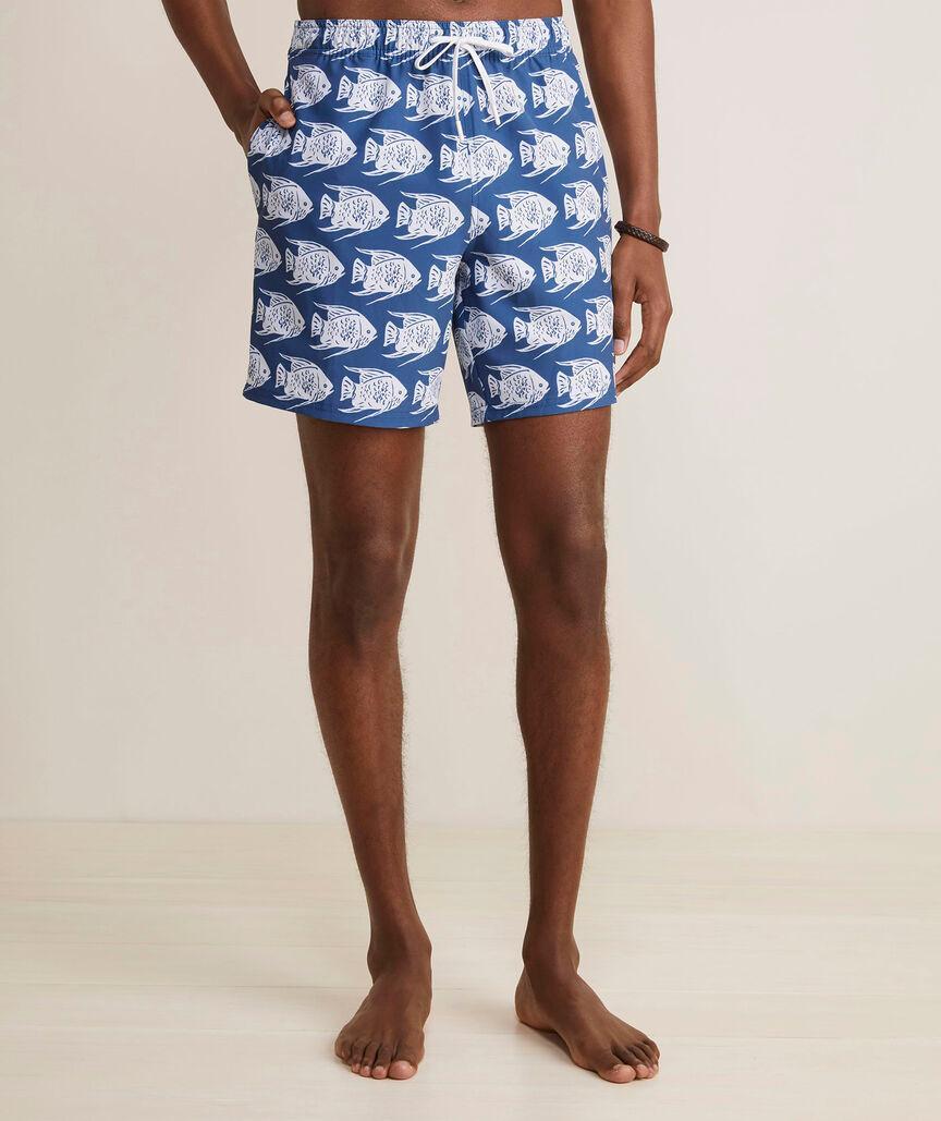 7 Inch Printed Chappy Swim Trunks Product Image