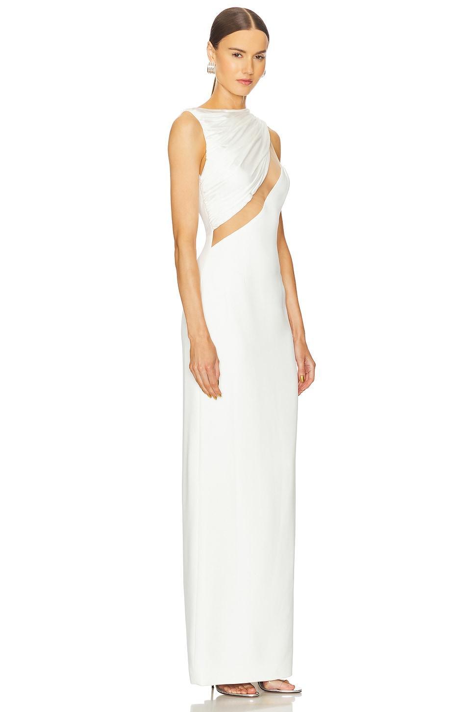 Draped Chest Detail Gown David Koma Product Image