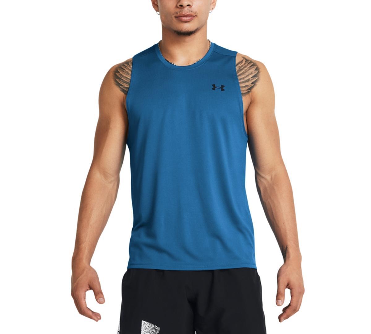 Big & Tall Under Armour Tech™ Tank Top, Men's, Size: 3XL, Castlerock Product Image