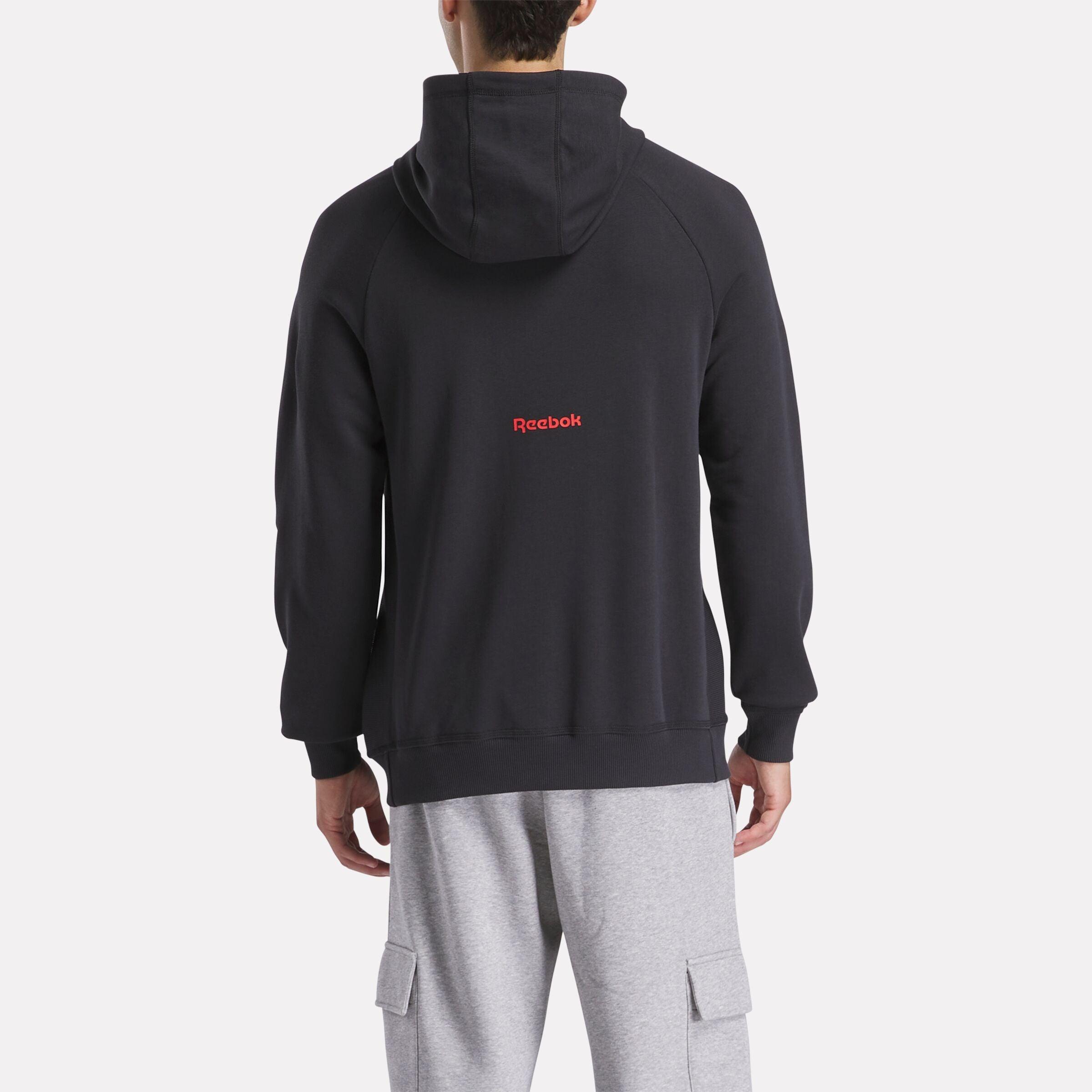 Basketball Heat Wave Hoodie Male Product Image