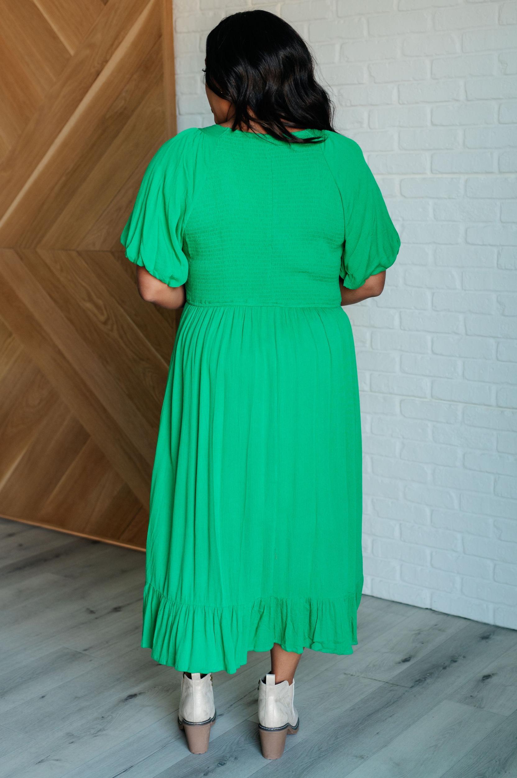 The Power I Hold V-Neck Ribbed Knit Dress in Fuchsia Product Image