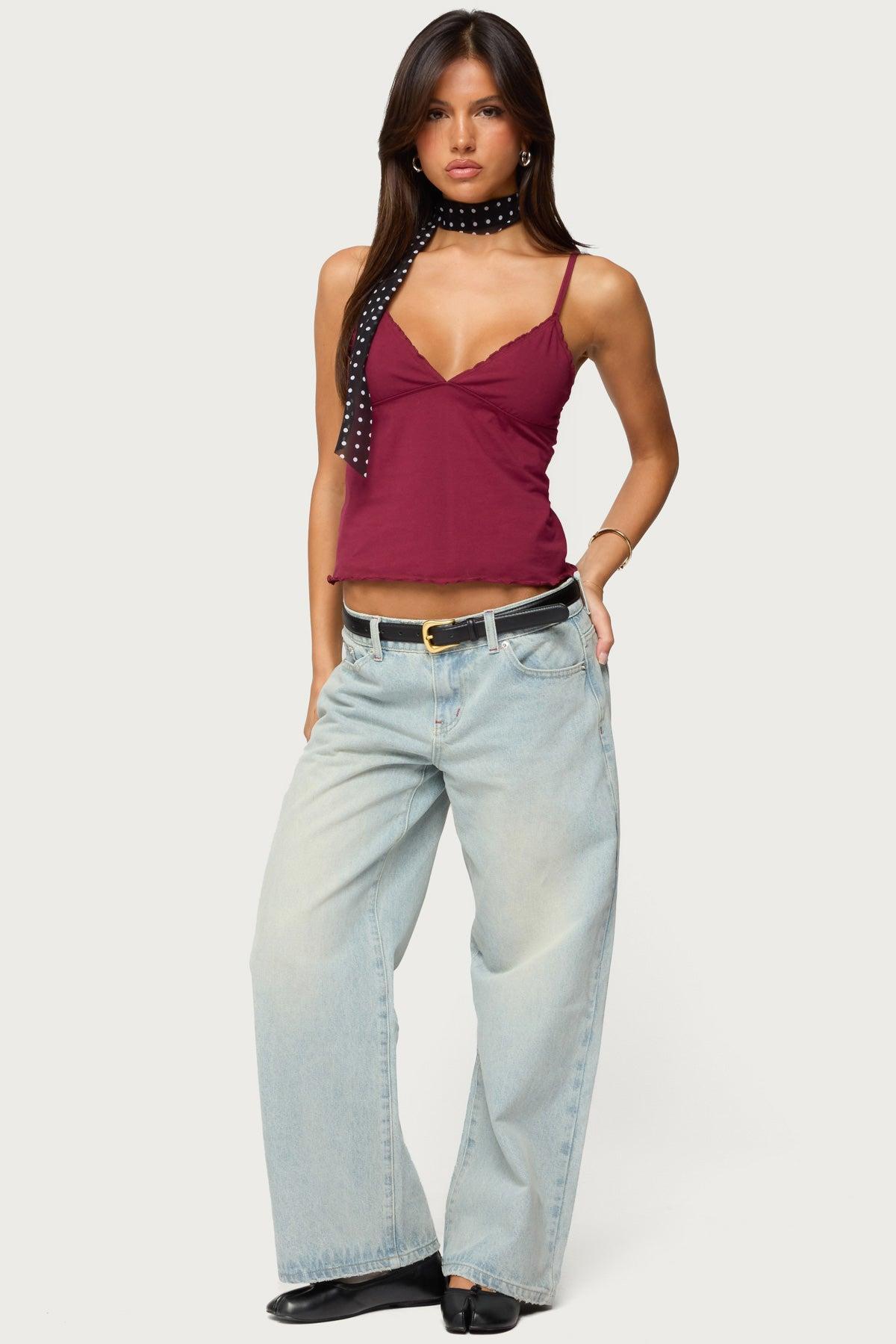 Petite Ace Relaxed Jeans Product Image