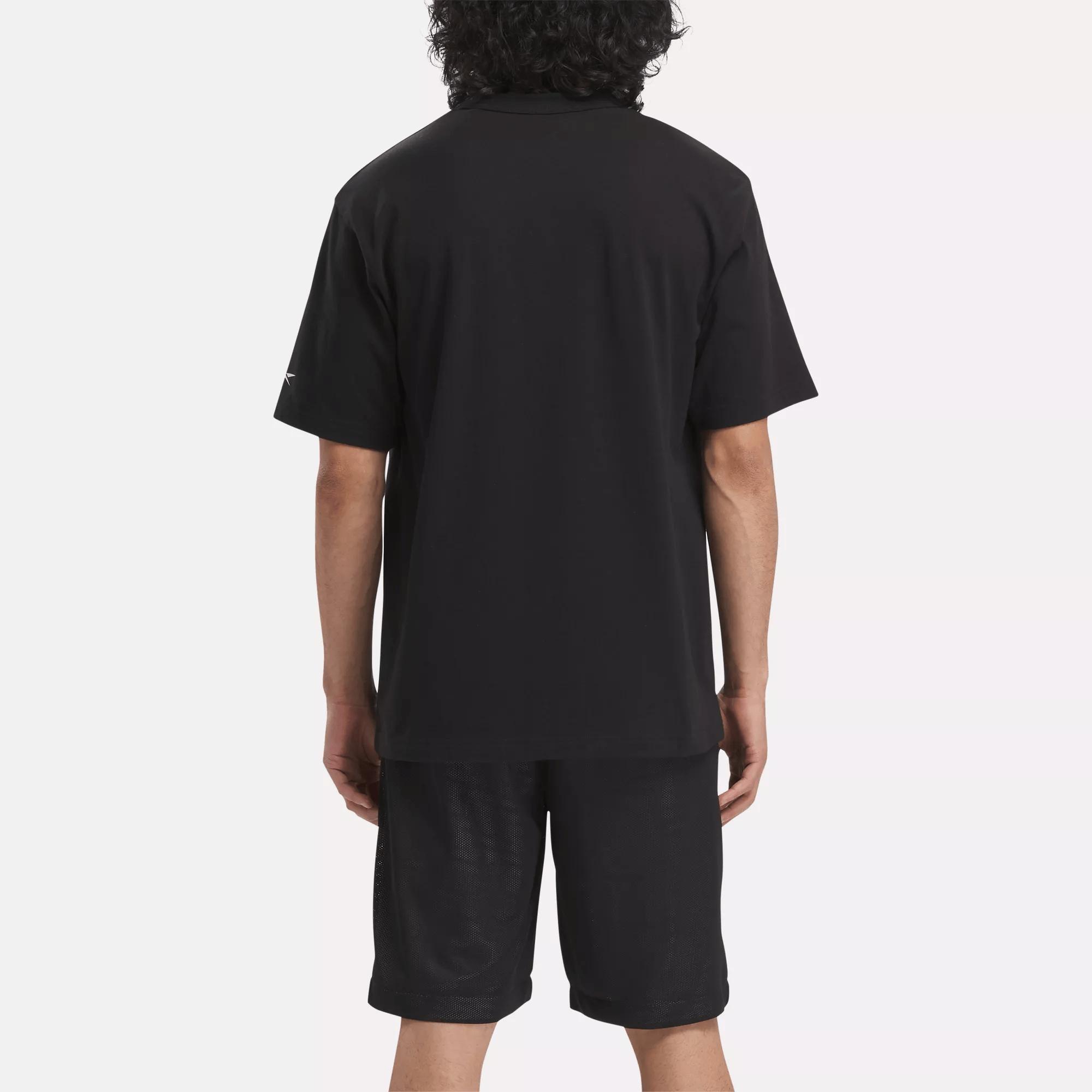 Men's Basketball Pump Graphic T-Shirt Male Product Image