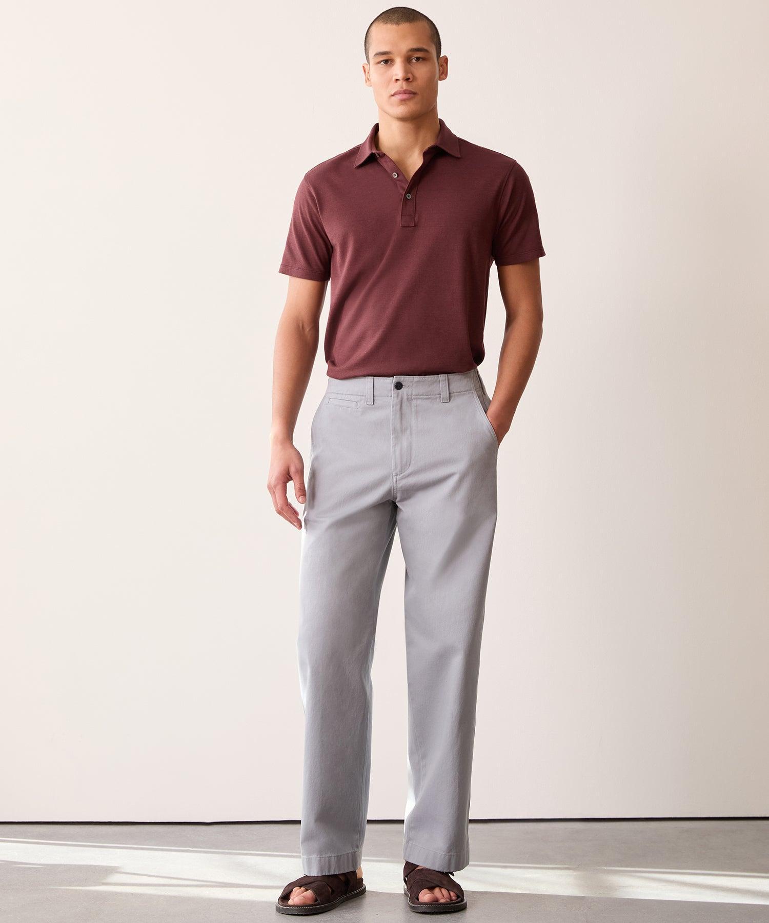 Relaxed Fit Favorite Chino in Steel Blue Product Image