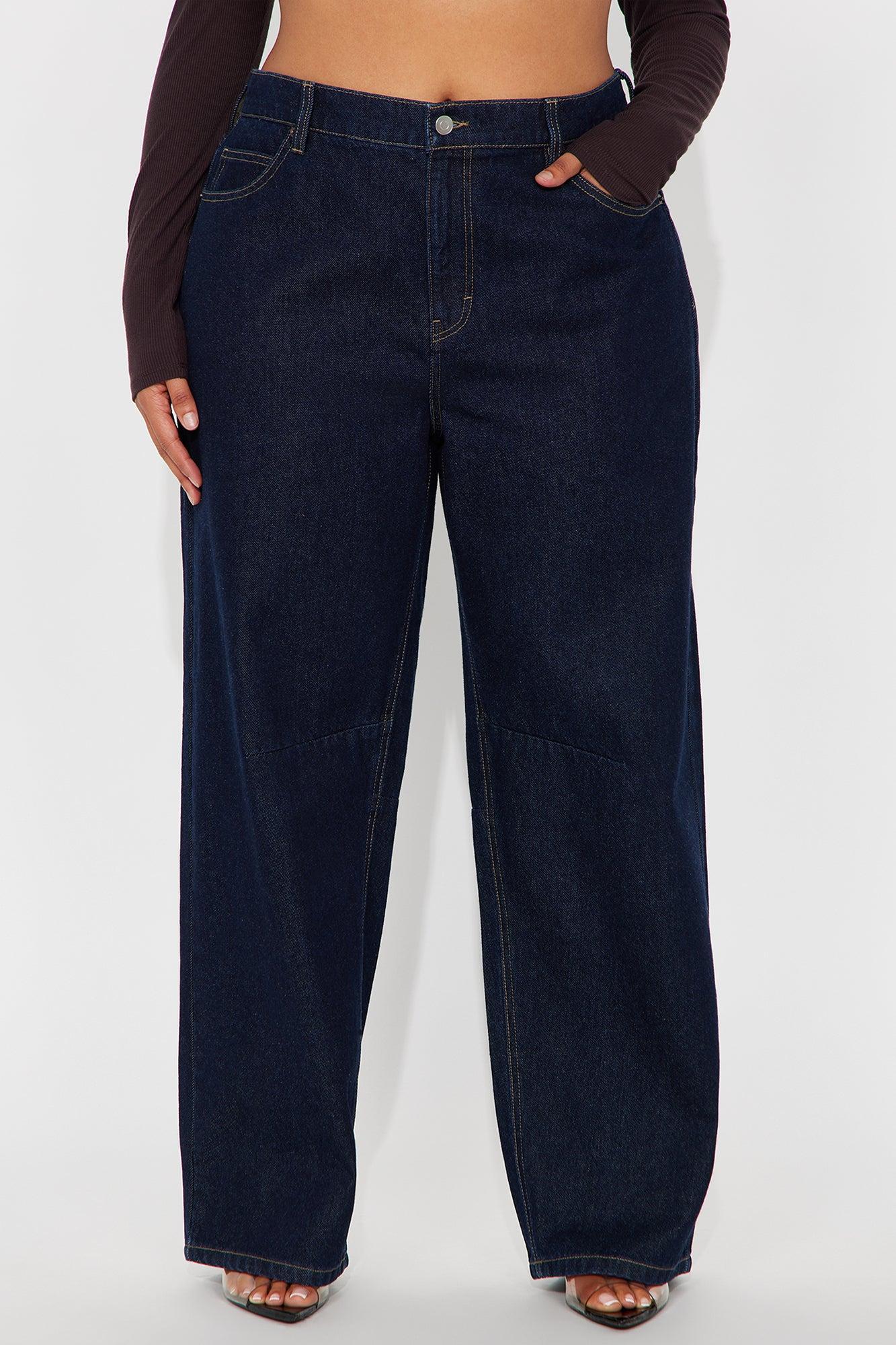 Dakota Straight Leg Jeans - Dark Denim Product Image