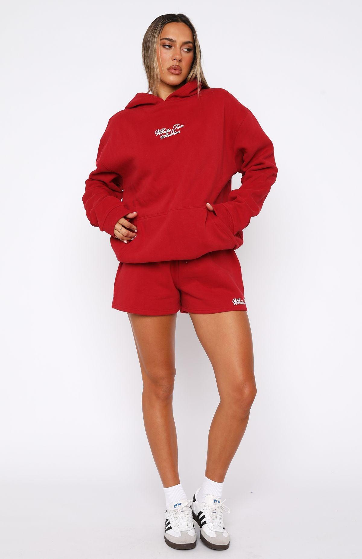 13th Avenue Lounge Shorts Red Product Image