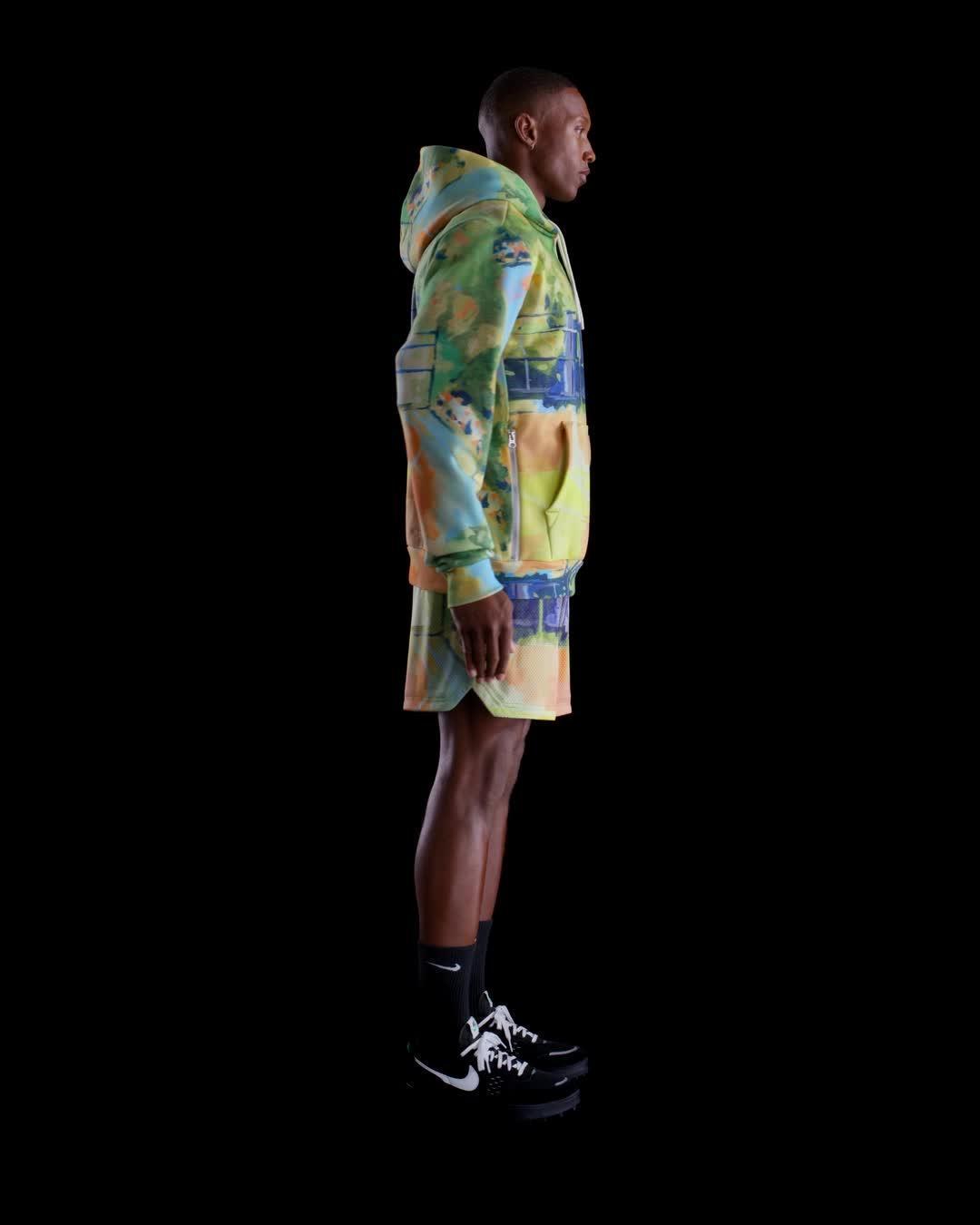 Nike Standard Issue Men's Therma-FIT Pullover Basketball Hoodie Product Image