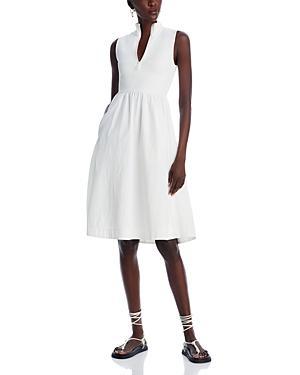 Steve Madden Berlin Sleeveless Mixed Media Dress Product Image