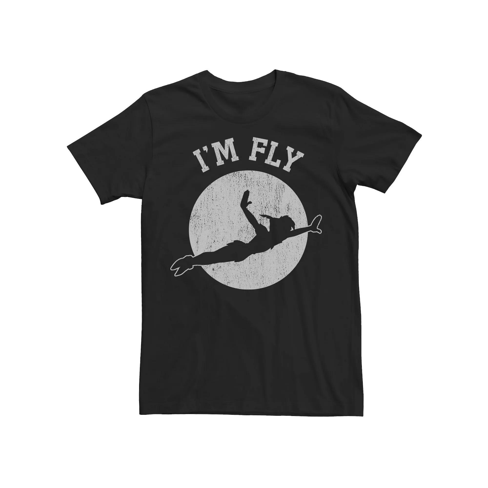 Mens Disneys Peter Pan Silhouette Im Fly Tee Product Image