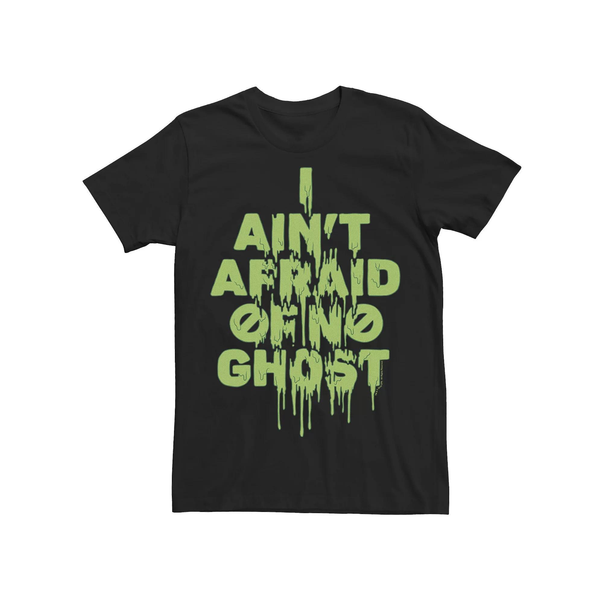 Mens Ghostbusters I Aint Afraid Of No Ghosts Slime Drip Tee Product Image