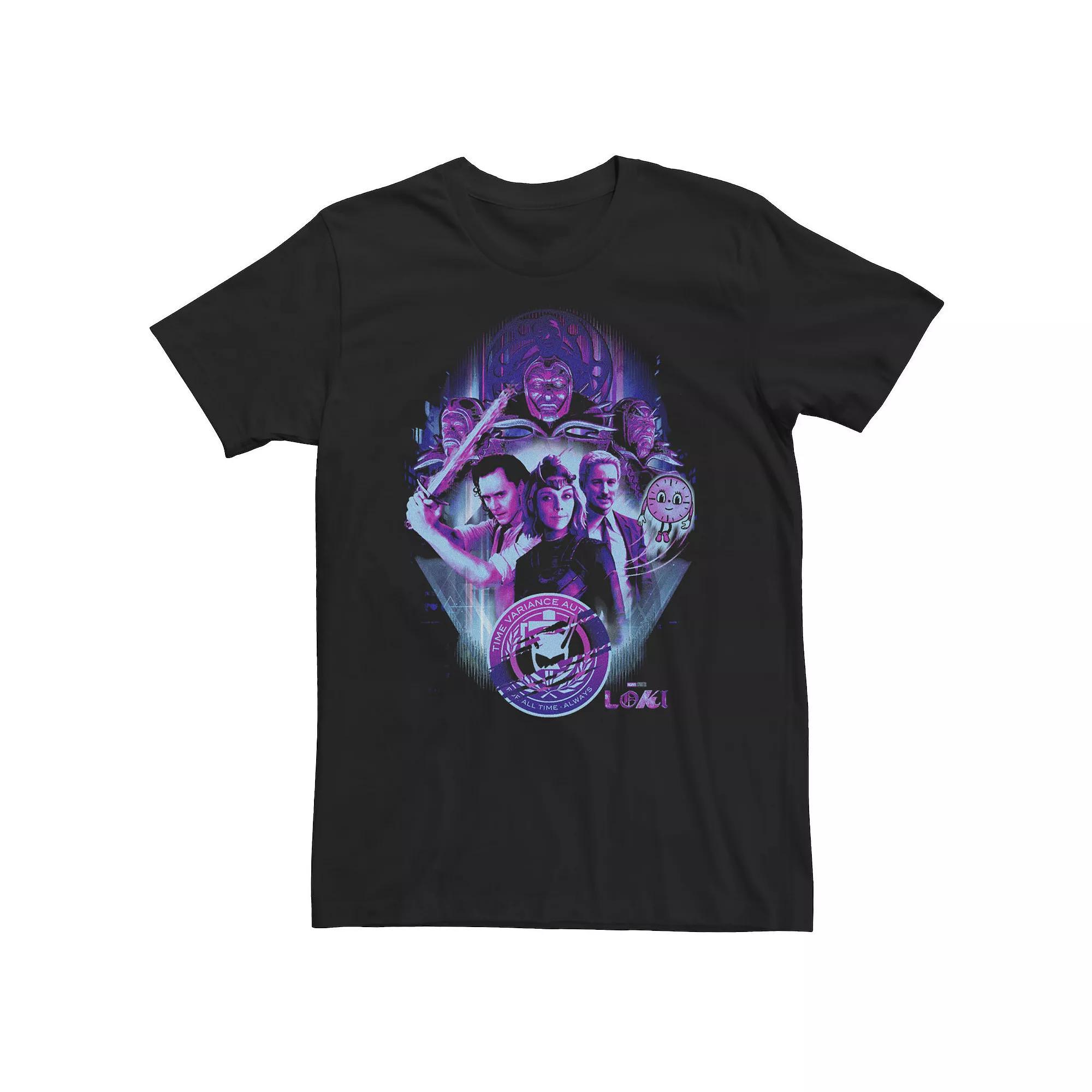 Men's Marvel Strike Force Team Graphic Tee, Size: XXL, Black Product Image