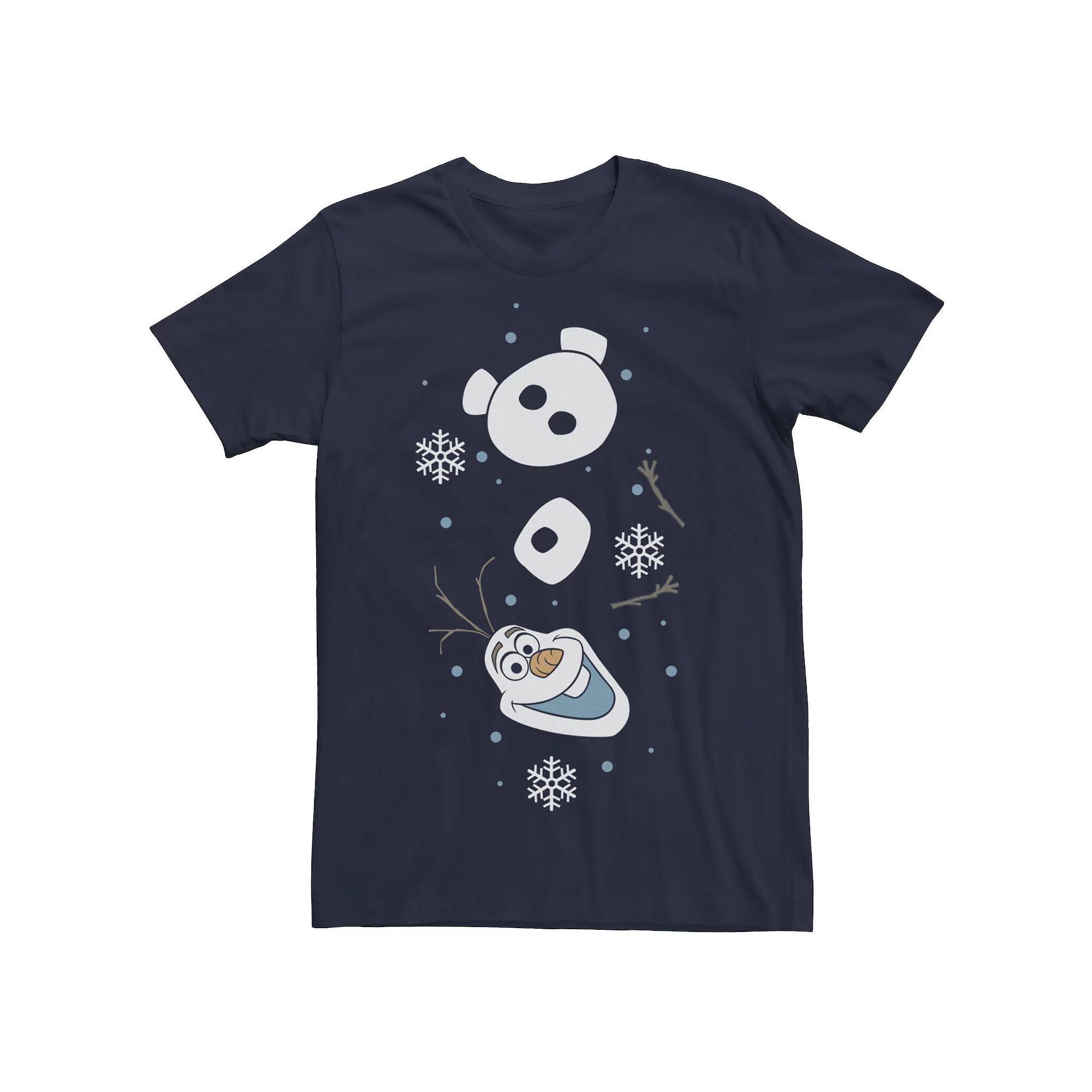 Big & Tall Disney Frozen Olaf Separated Portrait Tee, Men's, Size: LT, Blue Product Image