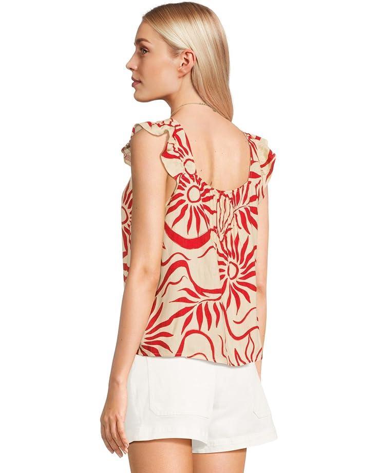 Shirred Sleeveless Tank Product Image