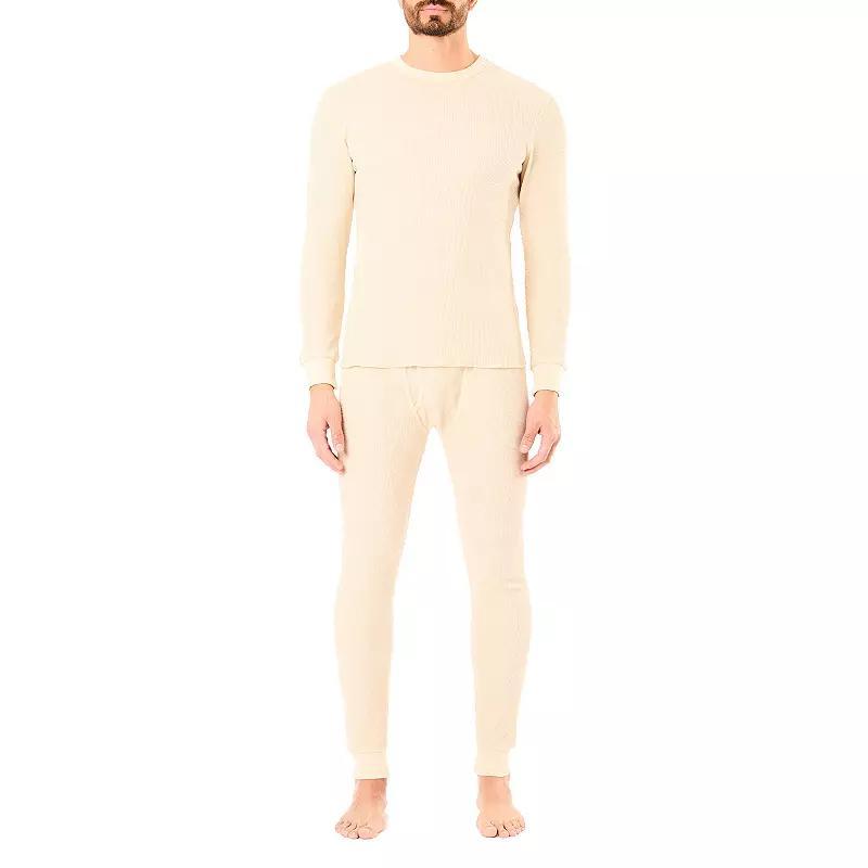 Men's Smith's Workwear 2-piece Thermal Set, Size: Large, White Product Image