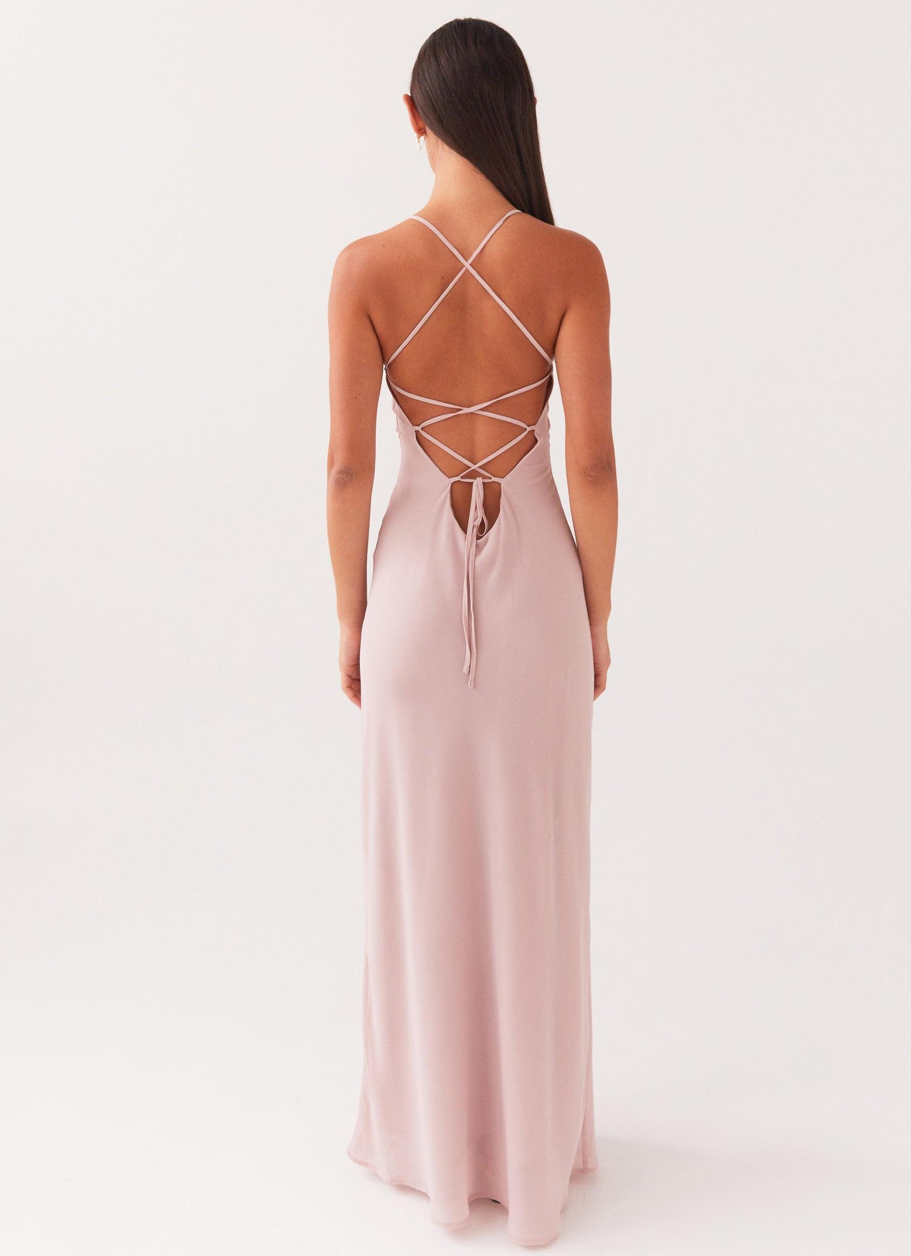 Aveline Maxi Dress - Mauve Product Image