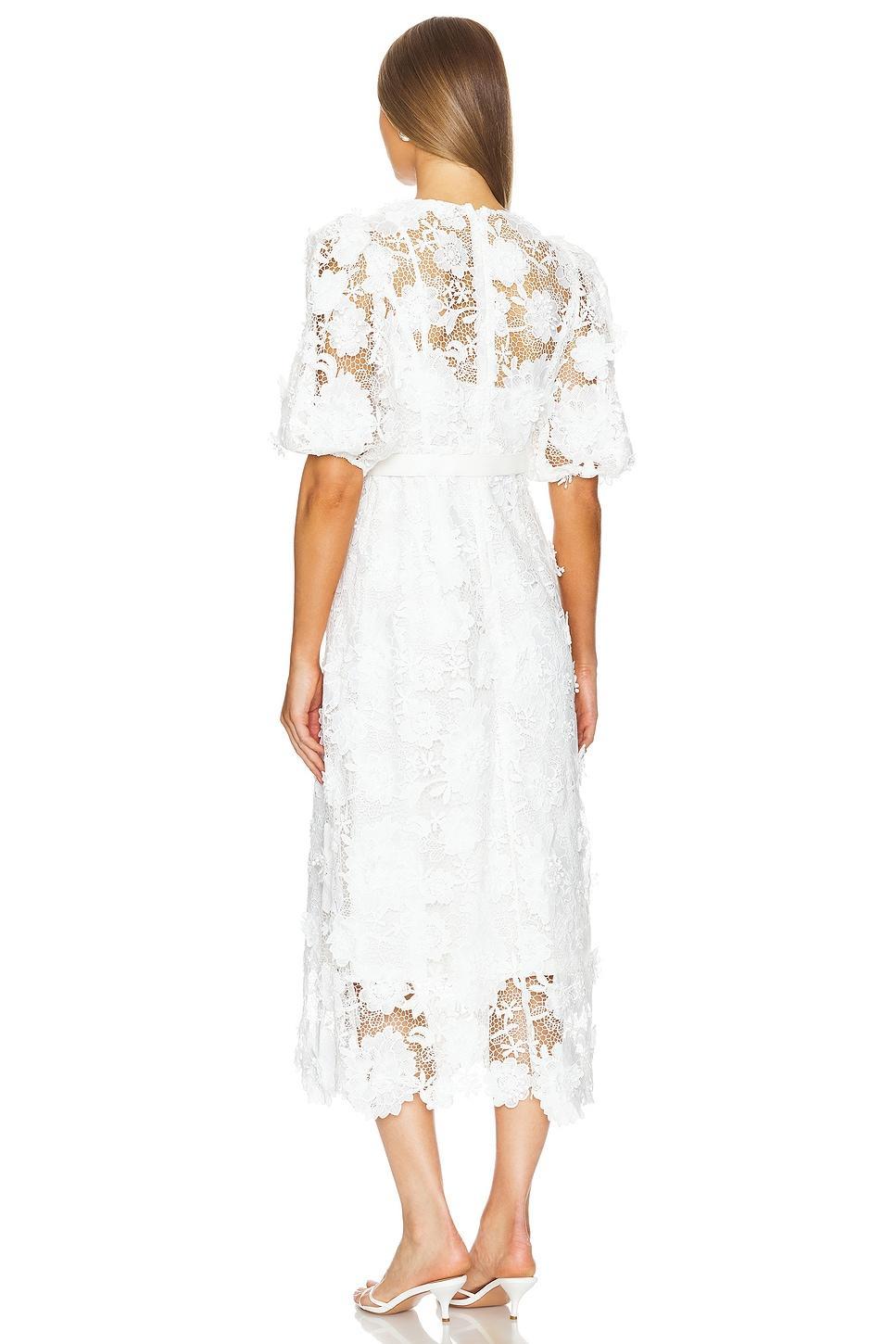 Halliday Lace Flower Dress Zimmermann Product Image