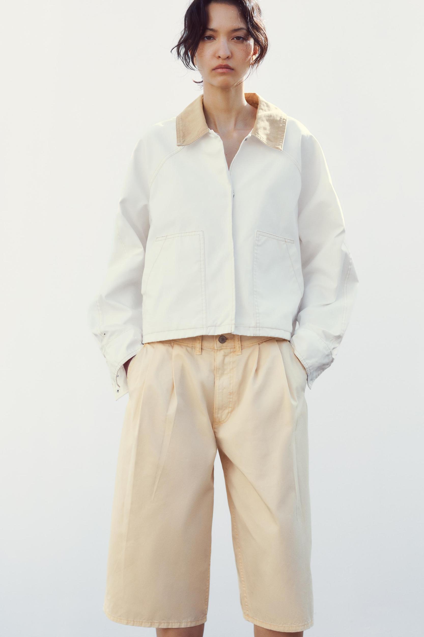 PLEATED JORTS Product Image