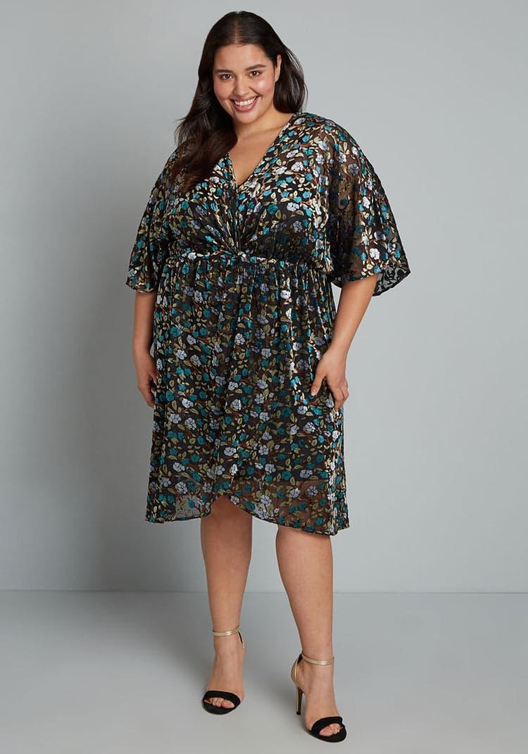 Dramatic Depths Velvet Dress Product Image