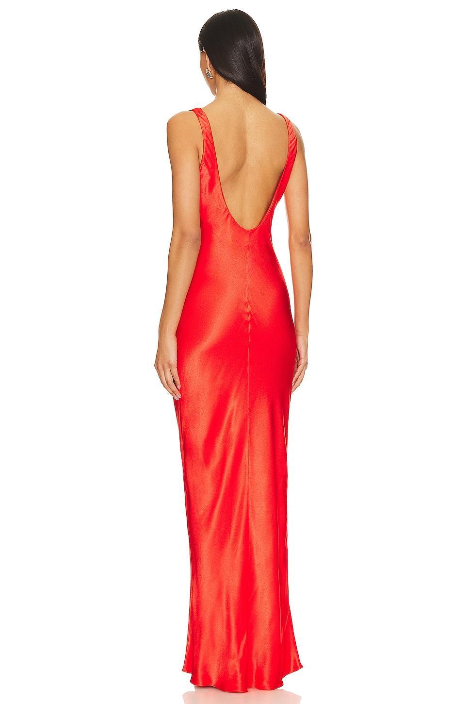 Adelyn Bias Dress Line & Dot Product Image