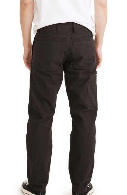 Madewell Men's Relaxed Straight Leg Workwear Pants in Black Coal at Nordstrom, Size 3232 Product Image