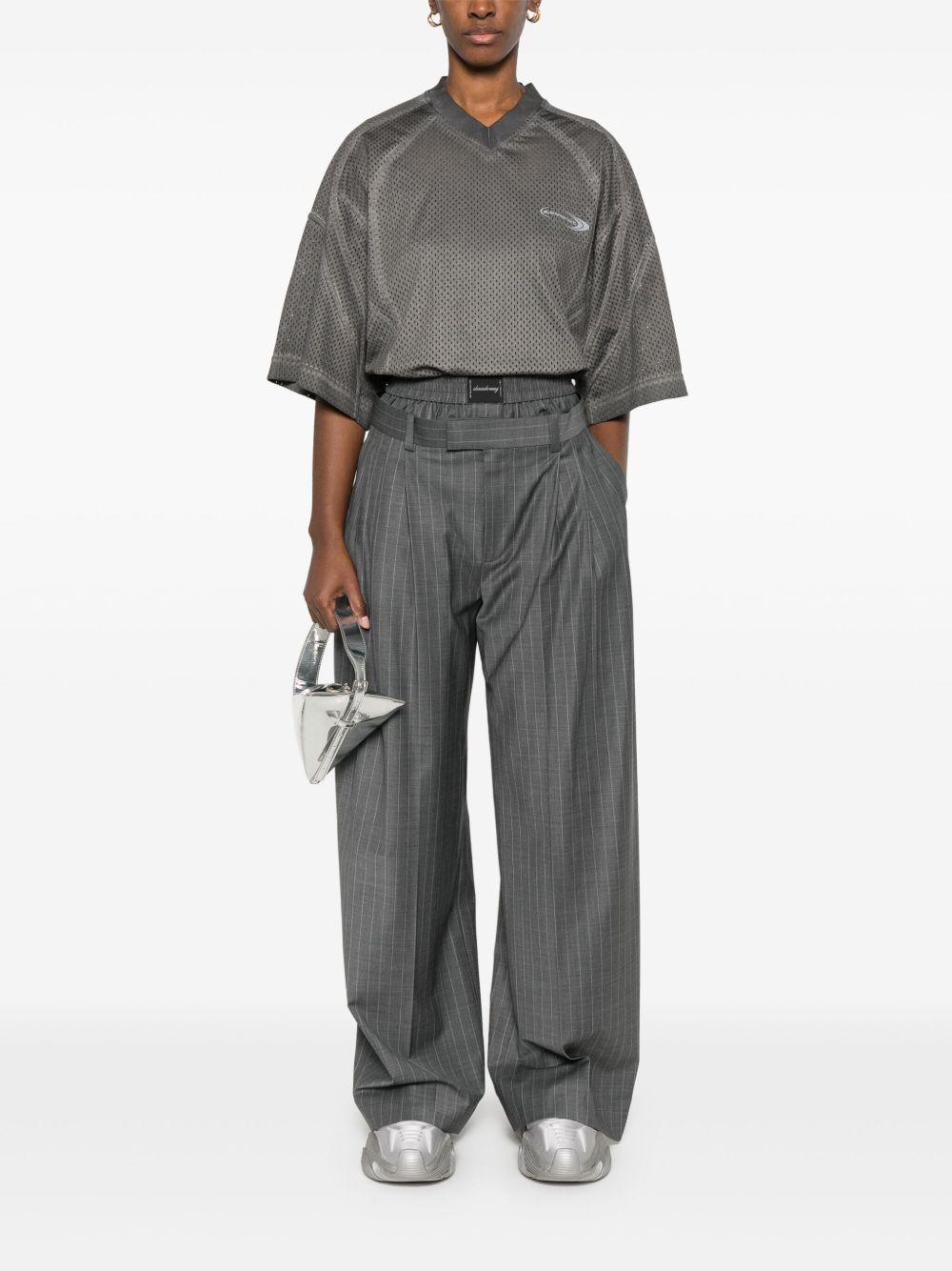 boxer-detail pleated trousers Product Image