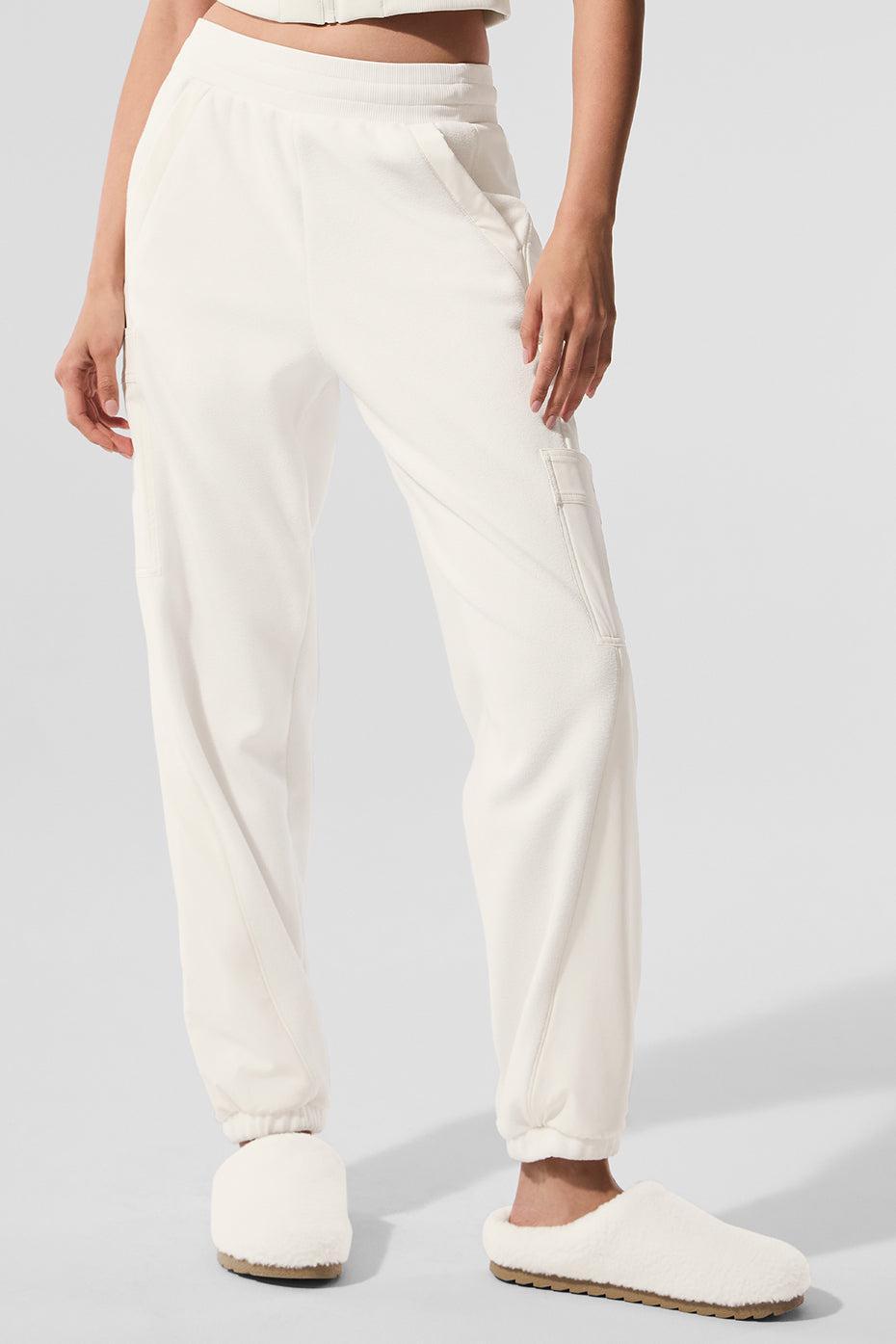 Polar Fleece Wintry Mix Pant - Ivory Product Image