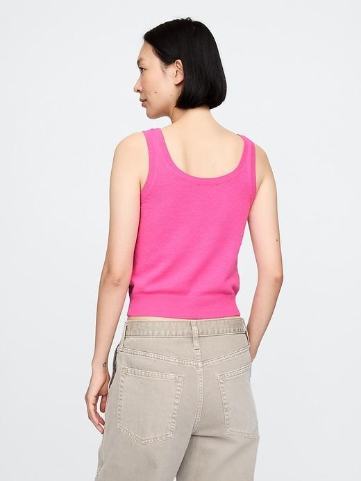 CashSoft Cropped Tank Top Product Image