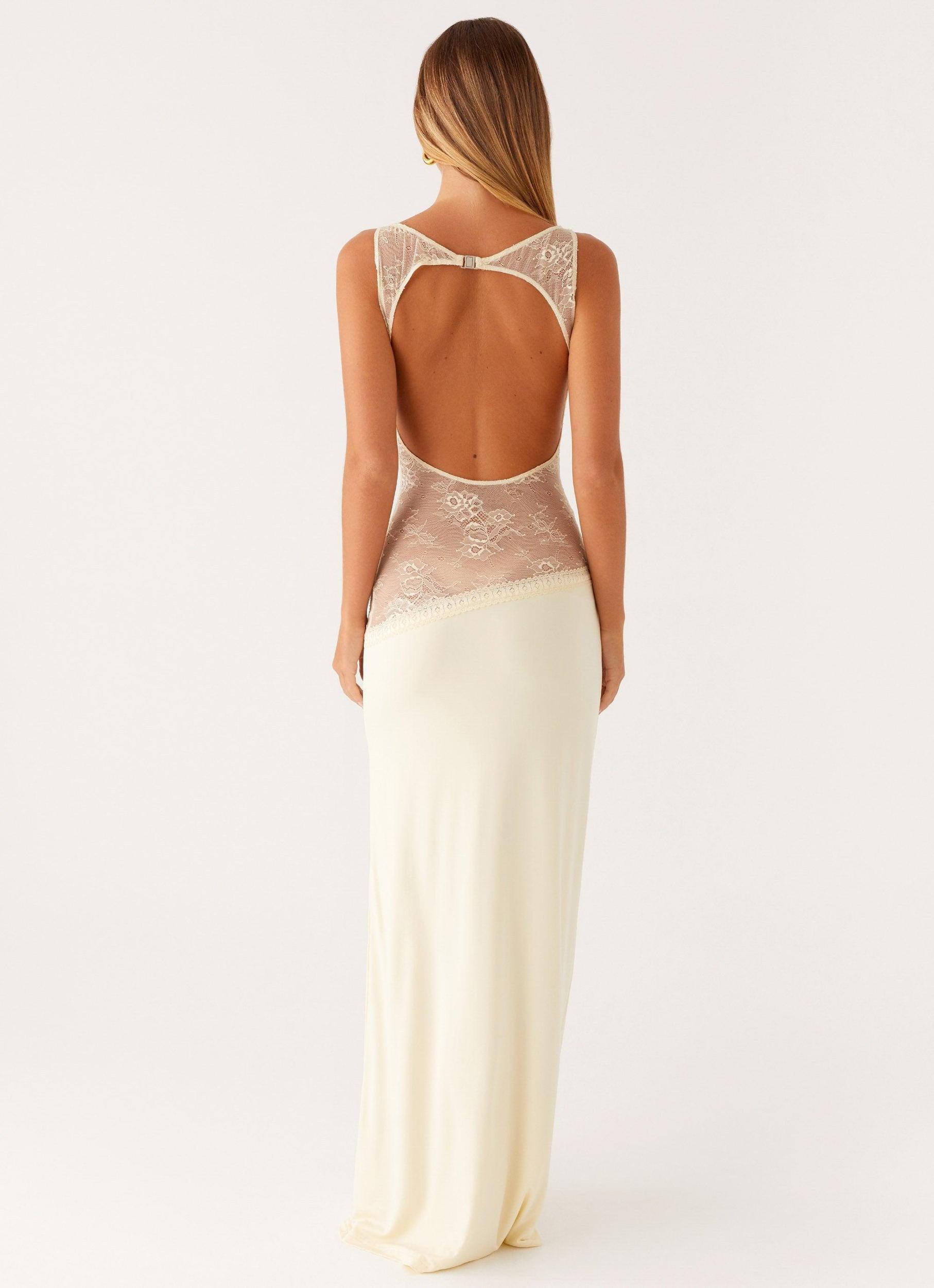 Lucinda Maxi Dress - Yellow Product Image