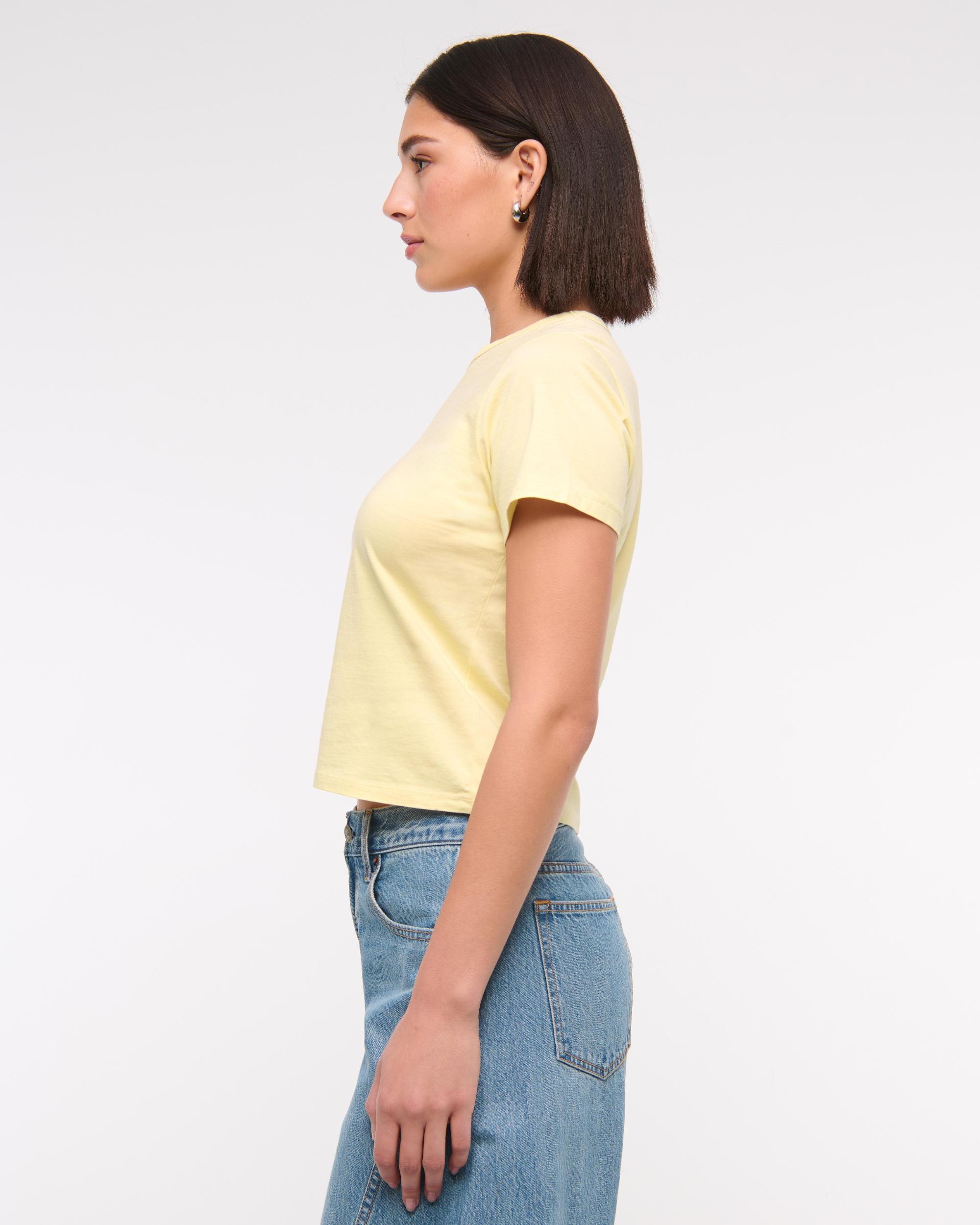 Essential Polished Body-Skimming Tee Product Image