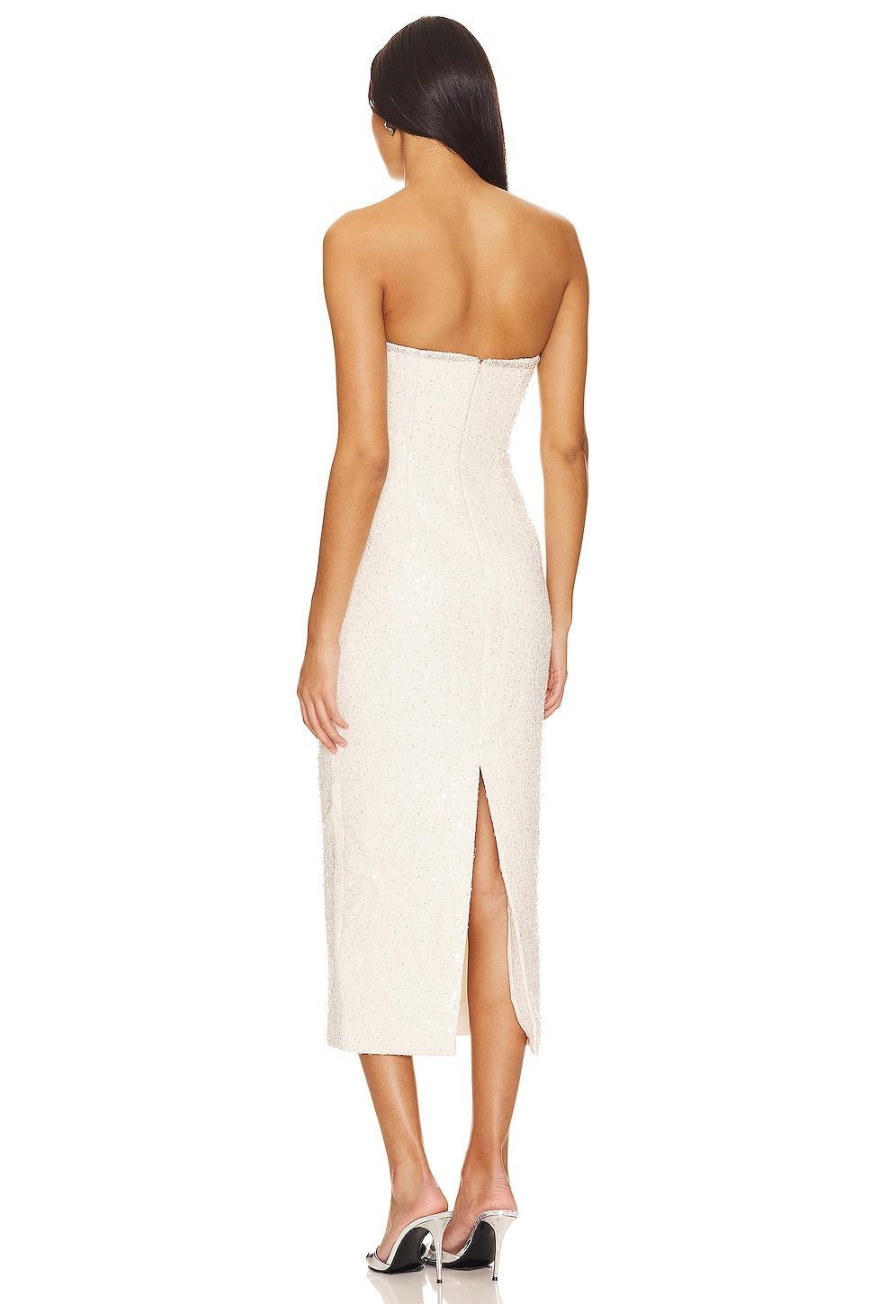 Sequin Boucle Midi Dress self-portrait Product Image