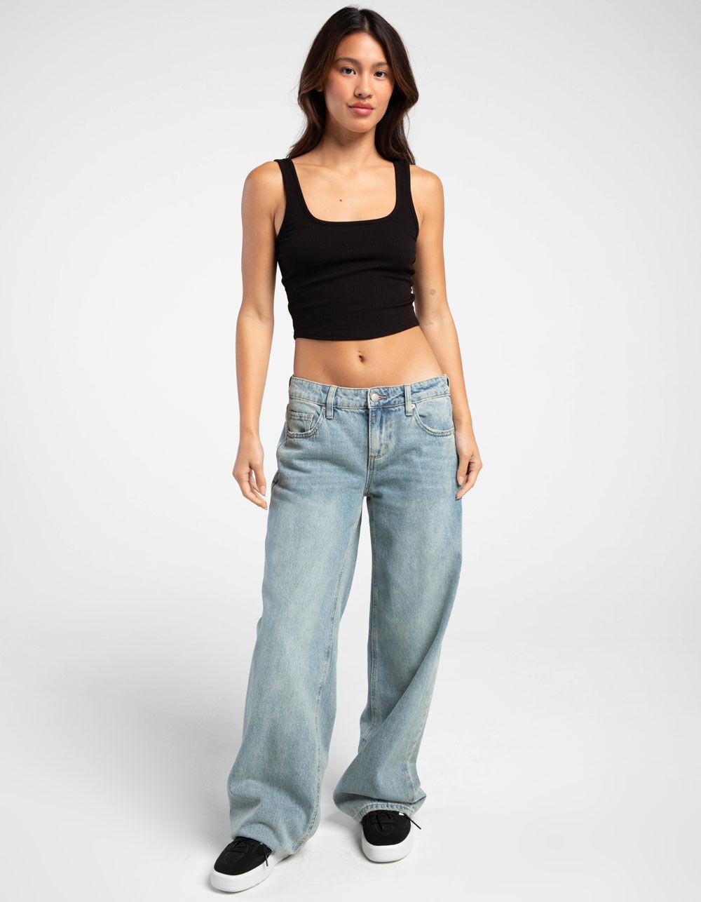 TILLYS Square Neck Womens Tank Top - DUSK Product Image