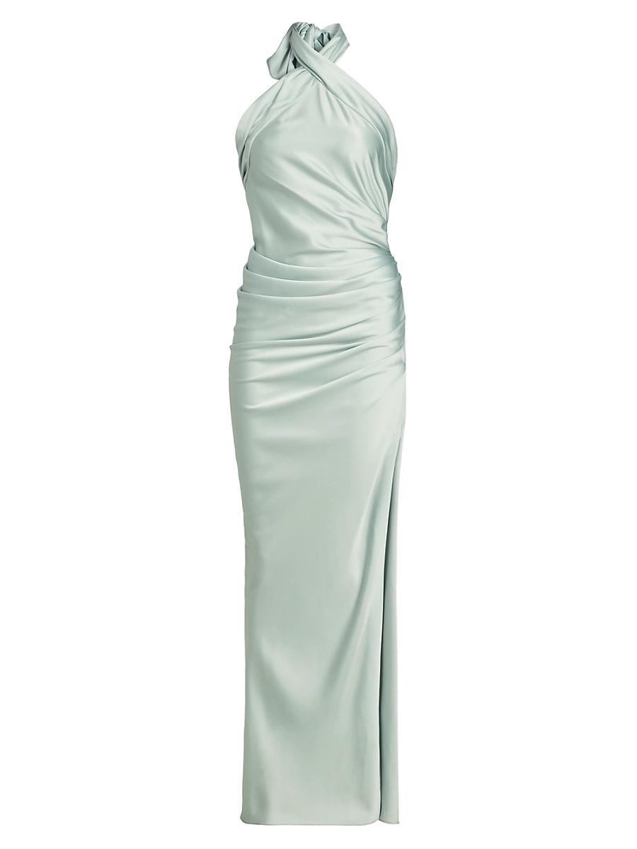 Womens Sarabella Jersey Halter Gown Product Image