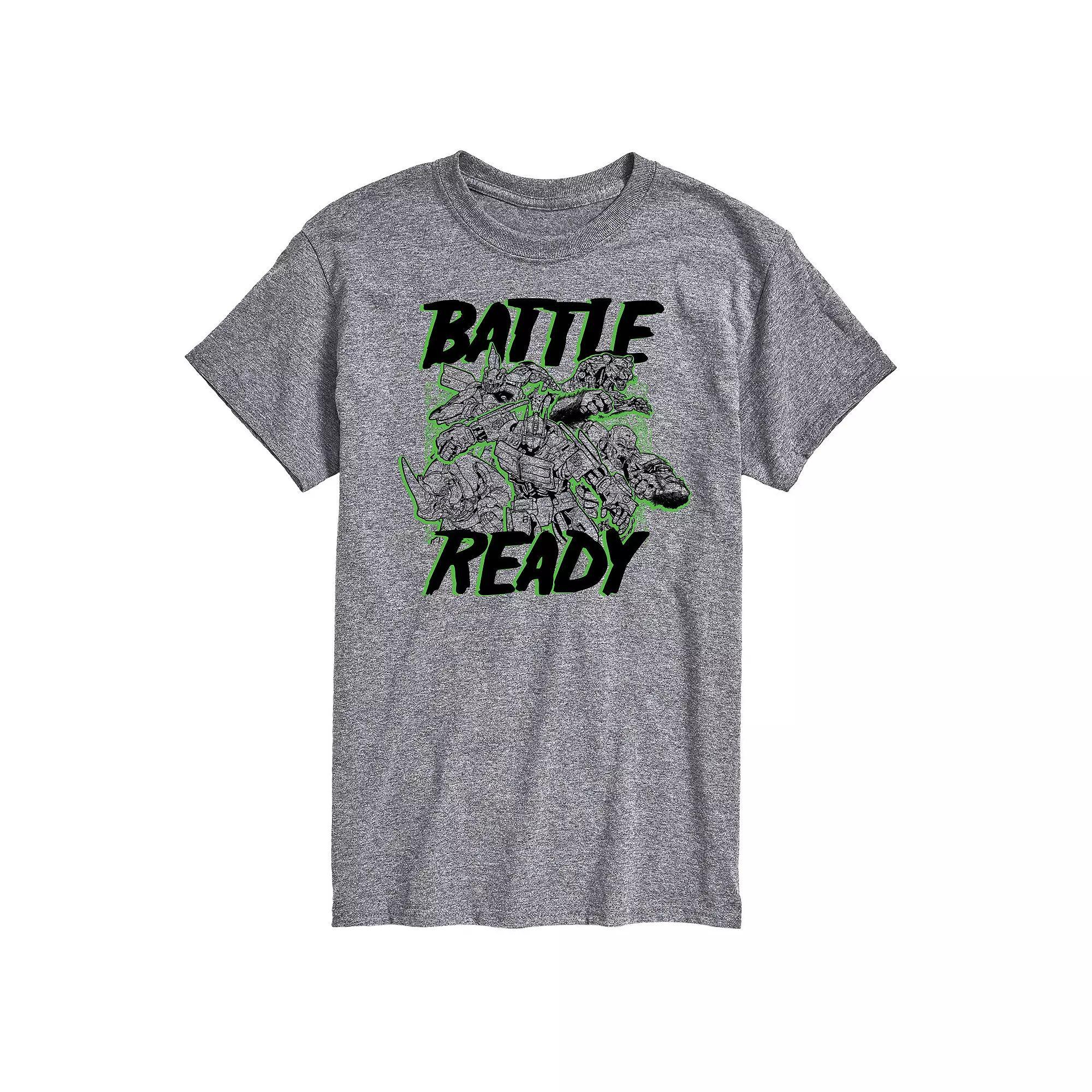 Big & Tall Transformers Battle Ready Graphic Tee, Mens Product Image