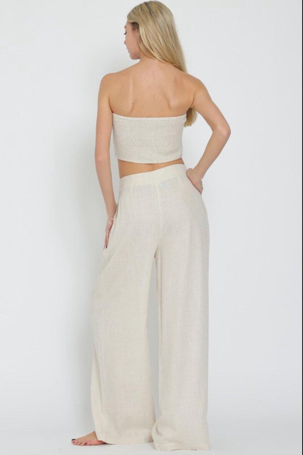 Linen Pants Set Product Image