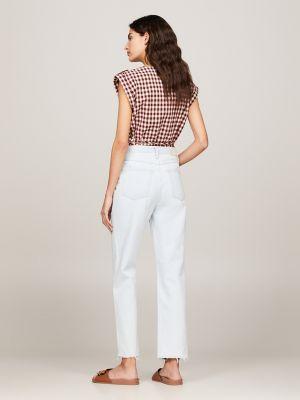 Classic High-Rise Straight Fit Jean Product Image