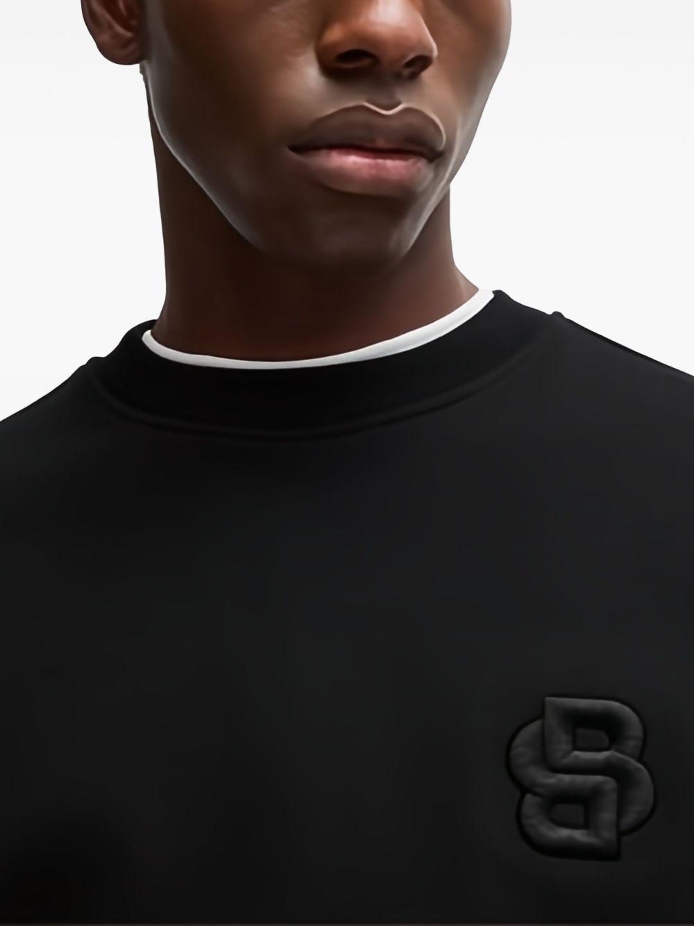 embroidered sweatshirt Product Image