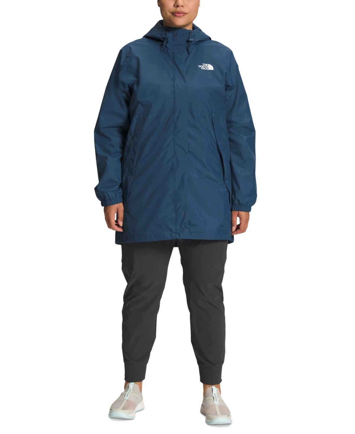 The North Face Antora Jacket (Smoked Pearl) Women's Clothing Product Image