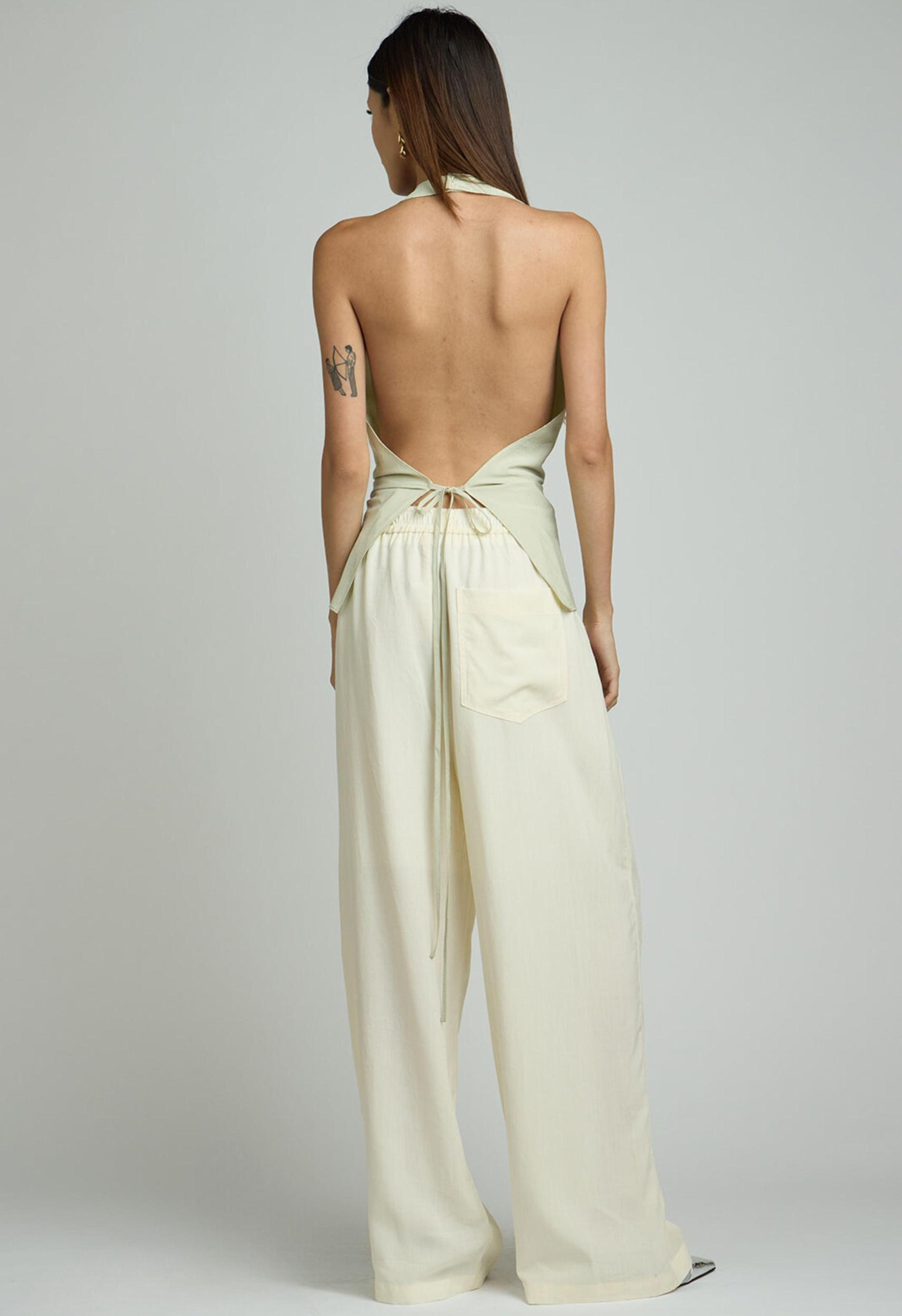 Mirca Pants in Cream Product Image