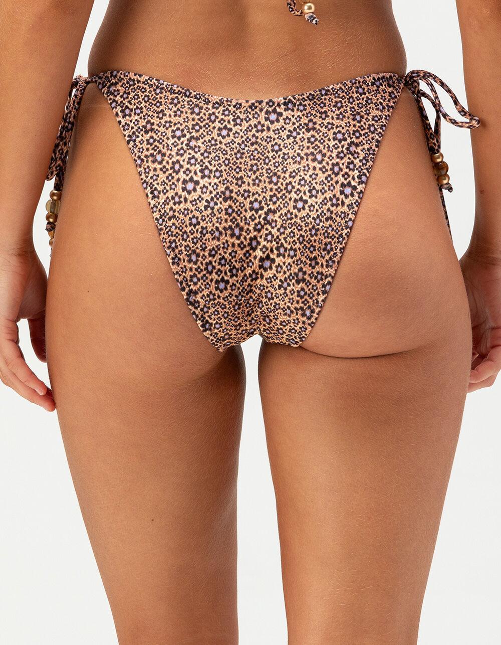 KULANI KINIS Kosmic Kat Ring Tie Side Cheeky Bikini Bottoms Product Image