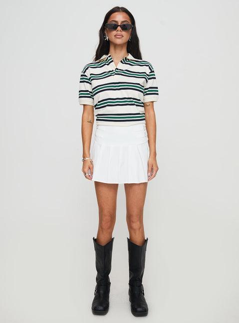 Cartwright Mini Skirt White Product Image