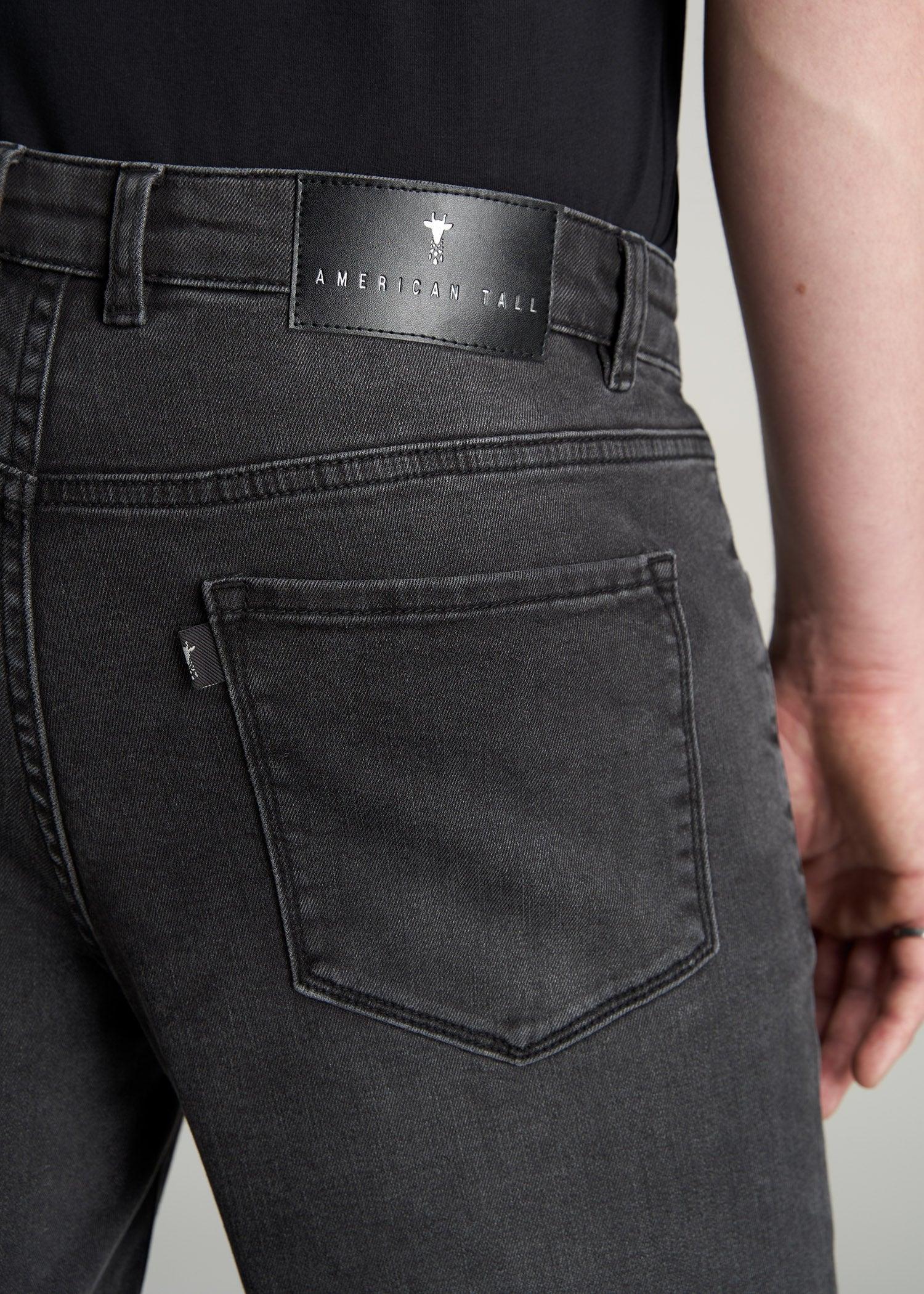 Carman TAPERED Jeans for Tall Men in Dark Smoke Product Image