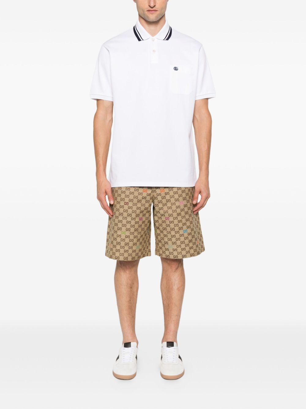 tipped collar polo shirt Product Image
